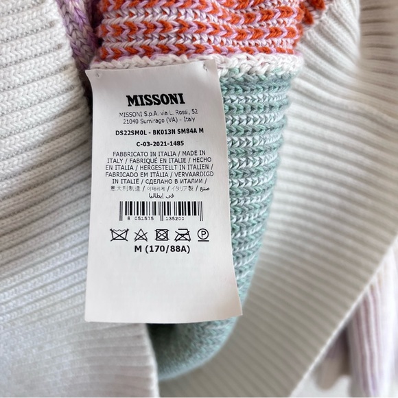 Missoni Women's Ombre Rib-Knit Oversized Cardigan Sweater - Picture 5 of 13